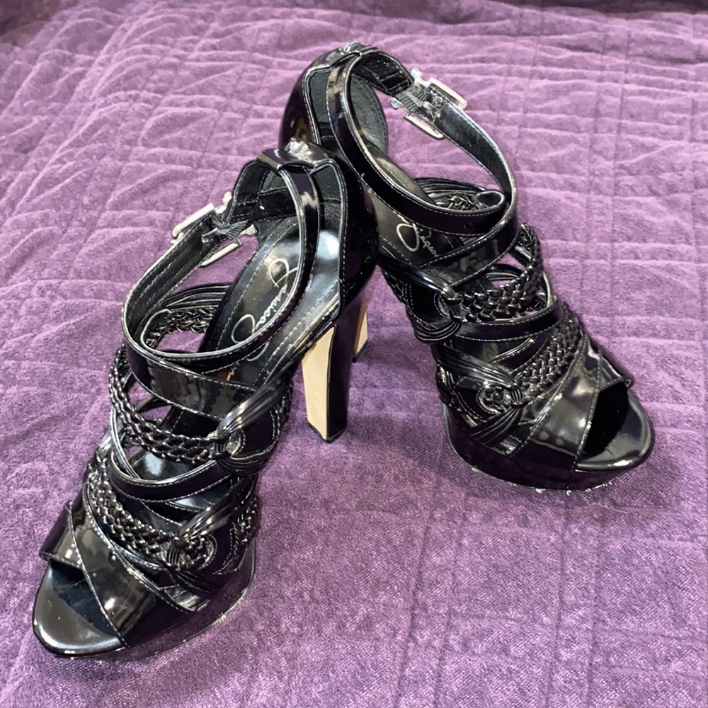 Jessica Simpson Patent Leather Sandals